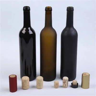 Wine in Glass Bottle
