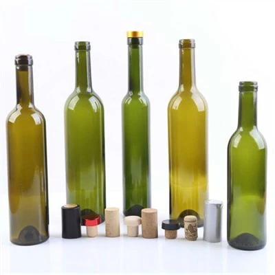 Wine in Glass Bottle