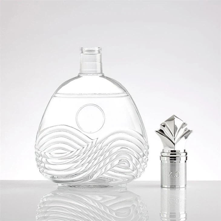 700ml Glass Spirit Brandy Bottles