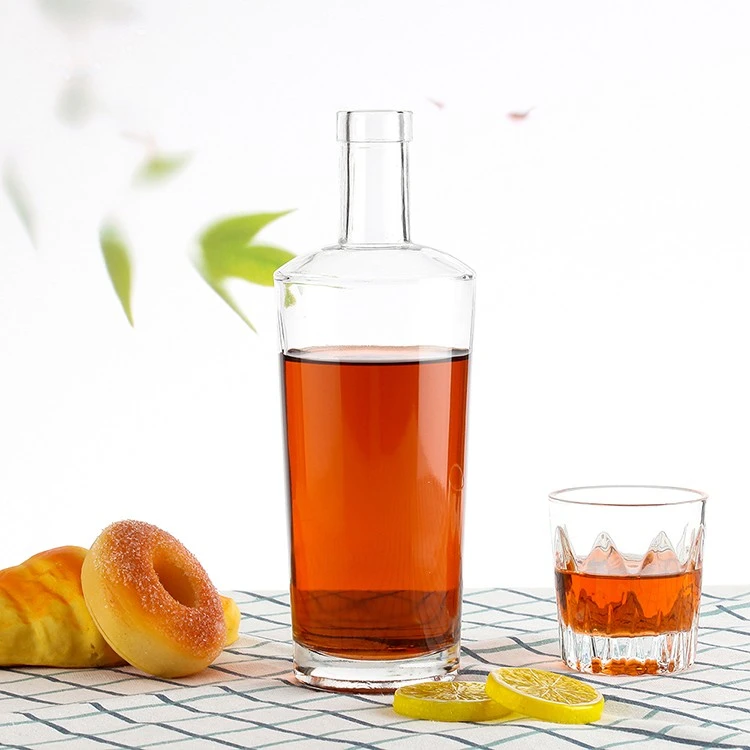 750ml Whisky Glass Bottle For Closures