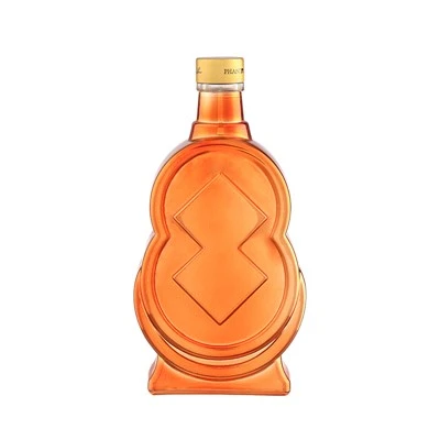 Praghas Iomaíoch Buidéal Branda Óir Plátáilte 500ML