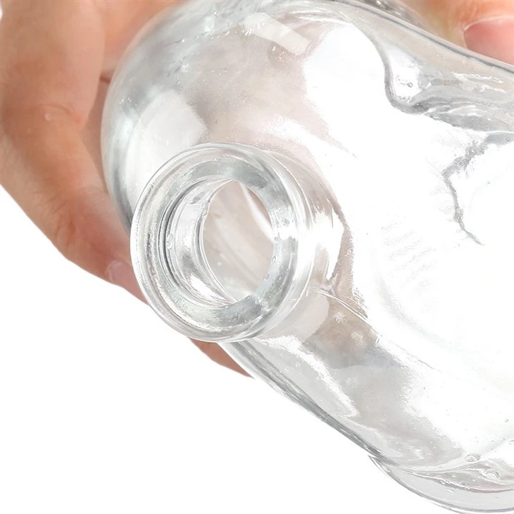 Fist-Shaped Custom Glass Bottle 500 ML